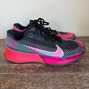 Nike Court Air Zoom Vapor 11 Tennis Shoes Pink Fireberry Men's 7.5 women's 8.5 9